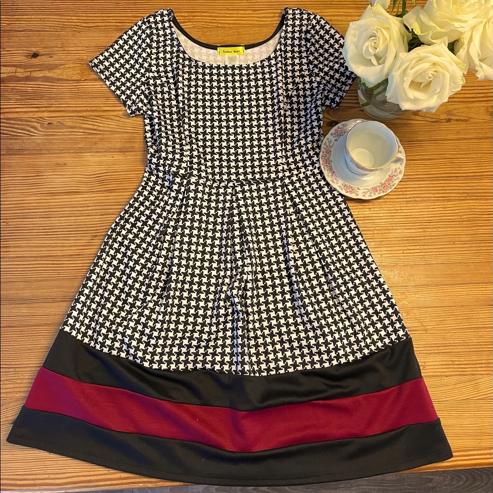 ModCloth houndstooth dress